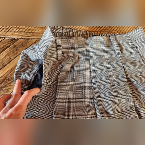 LOFT Houndstooth Plaid Pull On Pants Dress Pants Size XS - Picture 3 of 9